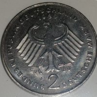 Възпоменателна монета 2 Mark 1989г, снимка 3 - Нумизматика и бонистика - 37085798