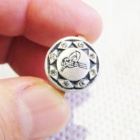 стар сребърен пръстен, стар османски сребърен пръстен с тугра, тура, турски пръстен , снимка 2 - Пръстени - 33007489