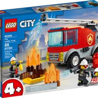 НОВИ! LEGO® City 60280 Пожарникарски камион със стълба, снимка 1 - Конструктори - 40664381