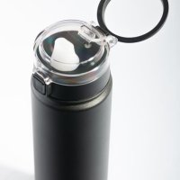 Doulton Taste2 черна стоманена бутилка за вода с изолация и филтър, 650мл, снимка 3 - Спортна екипировка - 43427781
