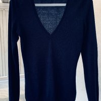 Нежна блуза MASSIMO DUTTI коприна и кашмир, снимка 4 - Блузи с дълъг ръкав и пуловери - 43484935