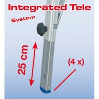 Стълба телескопична "Tele Vario 4x4 KRAUSE" нова, снимка 9 - Други - 37287489