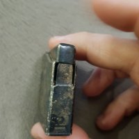 Сребърна винтидж японска газова запалка Maruman Halley DL-6 Silver / Made in Japan, снимка 5 - Запалки - 27580533