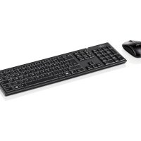 Комплект клавиатури Fujitsu Wireless Keyboard Set LX390, черен, снимка 1 - Клавиатури и мишки - 43569216