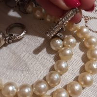 Оригинален комплект перли и сребро-Реминисенс, снимка 3 - Бижутерийни комплекти - 40779952