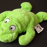 Плюшена играчка жабче - високо качество произведена в Германия!, снимка 4 - Плюшени играчки - 43764928