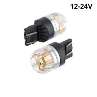 LED крушки PREMIUM с две светлини T20(W21/5W--W3X16Q) к-т /2бр./, снимка 3 - Аксесоари и консумативи - 38762757