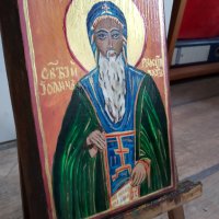 Икона на св.Иван Рилски, снимка 6 - Икони - 36986082