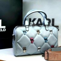 Дамска чанта Karl Lagerfeld, снимка 1 - Чанти - 32392267