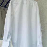 Бяла риза швейцарски памук ETERNA EXCELLENT , снимка 8 - Ризи - 38906988