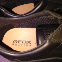 Geox respira Italian Patent  ест.кожа маркови нови дишащи маратонки №45 стелка 295 cm, снимка 5 - Маратонки - 43504014