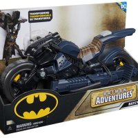Batman Adventures мотор Batcycle 30cm - Spin Master, снимка 1 - Коли, камиони, мотори, писти - 43074168