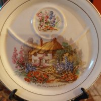Винтидж английска чиния, снимка 1 - Декорация за дома - 40346029
