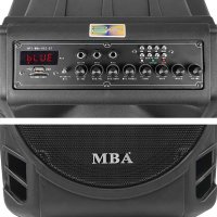 Мощност: 6000W MBA Активна Караоке Микрофон Колона тонколона SSA-8900, снимка 2 - Bluetooth тонколони - 28465426