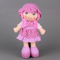 Детска парцалена кукла (36см), снимка 3 - Кукли - 38966281