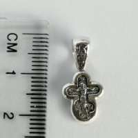 Нов сребърен кръст в два варианта , снимка 1 - Колиета, медальони, синджири - 28530848