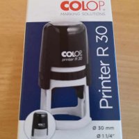 Автоматичен печат COLOP Printer R30 Ø 11/4", снимка 1 - Друго - 28715296