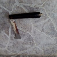 старо джобно ножче и  ножица за ламарина, снимка 1 - Колекции - 36816936