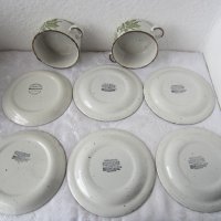 Марков сервиз от 8 части Керамика, съд, чиния, купа stoneware, снимка 3 - Сервизи - 28949879