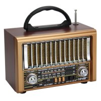 Класическо дървено радио NNS NS-8070BT Акумулаторно радио с Usb SD Tf Mp3 Player , снимка 2 - Радиокасетофони, транзистори - 43155985