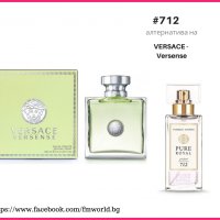 Дамски парфюм ФМ Груп FM Group 712 PURE - Versace - Versense 50мл, снимка 1 - Дамски парфюми - 28280436