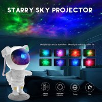 Астронавт прожектор, 3D звездно небе, нощна лампа за деца ASTRONAUT, снимка 3 - Прожектори - 44006291