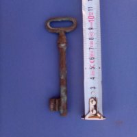 Стар метален ключ за врата 1, снимка 1 - Колекции - 28299826