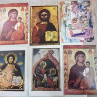Лот от 6 бр. църковни картички, снимка 1 - Филателия - 28007109