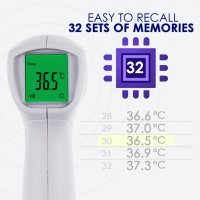 Безконтактен телесен термометър за деца и възрастни, снимка 9 - Медицинска апаратура - 33260213