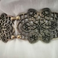 Дамски ренесансов метален колан, снимка 1 - Колиета, медальони, синджири - 37705537