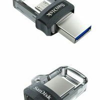 Мини флашка за телефон и компютър SanDisk флаш  памет, USB флашка 2 в 1, снимка 3 - USB Flash памети - 27776278