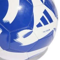 Футболна топка ADIDAS tiro club Replica, Бял-син, Размер 5 , снимка 3 - Футбол - 43883349