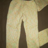 Ръчно плетени жилетки и панталон за , снимка 3 - Жилетки и елечета за бебе - 38022977