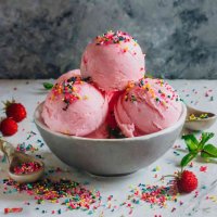 Суха смес за домашен сладолед Ягода (250г / 1 L Мляко), снимка 5 - Други - 37668164