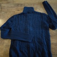 LAUREN RALPH LAUREN Full Zip Cable Knit Crest Sweaterого - страхотен дамски пуловер , снимка 10 - Блузи с дълъг ръкав и пуловери - 43048405