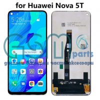 Оригинален Дисплей за Huawei Nova 5T (Service Pack) + ПОДАРЪК, снимка 1 - Резервни части за телефони - 39032703