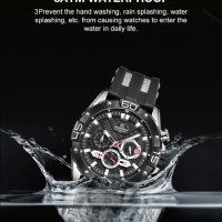 Мъжки часовник NaviForce Хронограф NF8019T SBB., снимка 11 - Мъжки - 34759052