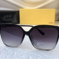 Fendi 2020 дамски  слънчеви очила с лого, снимка 3 - Слънчеви и диоптрични очила - 28407147