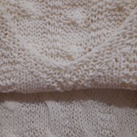 Пуловер ръчно плетен, снимка 2 - Блузи с дълъг ръкав и пуловери - 38735516
