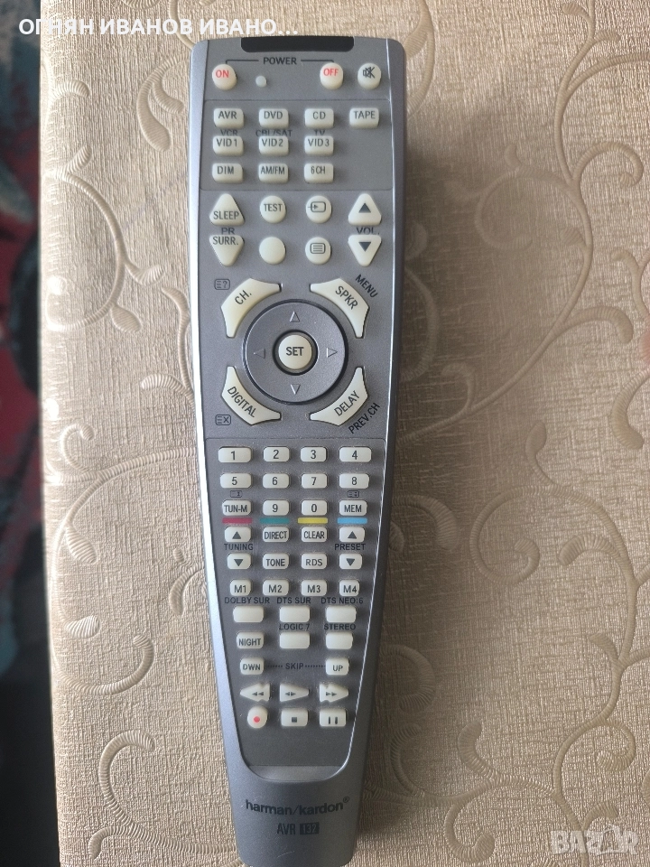 Harman/Kardon AVR 132 оригинално дистанционно, като ново!, снимка 1