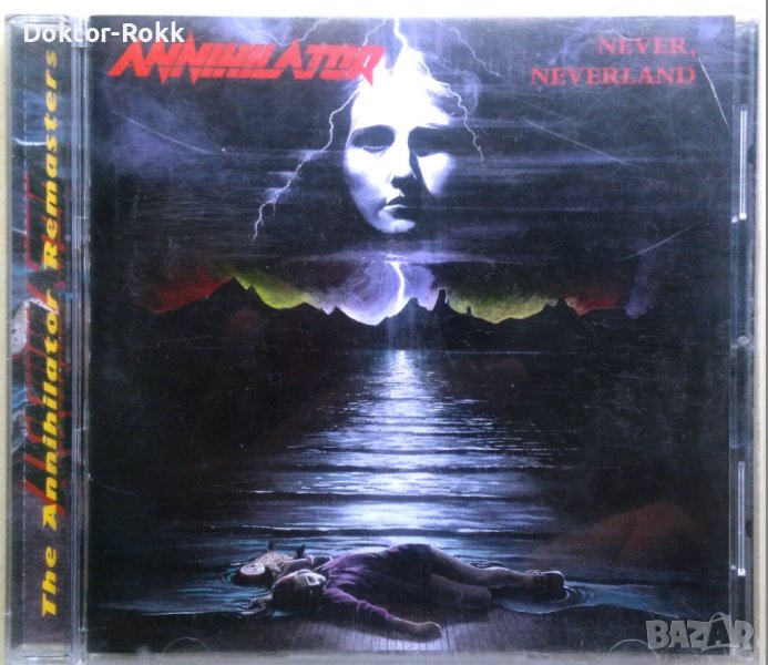 Annihilator – Never, Neverland (1998, CD), снимка 1