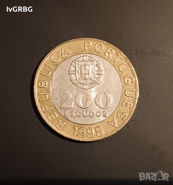 200 ескудо 1998 Португалия , снимка 1