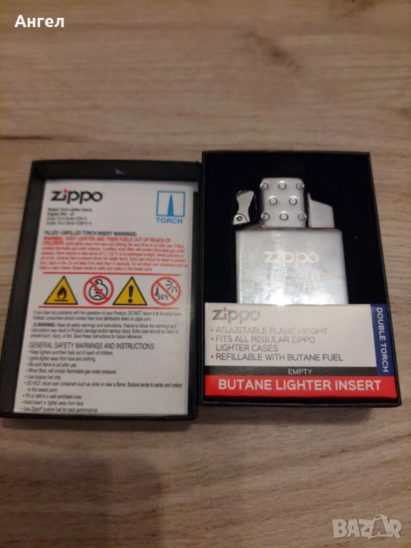 Zippo Butane Gas Двоен джет пламък, снимка 1