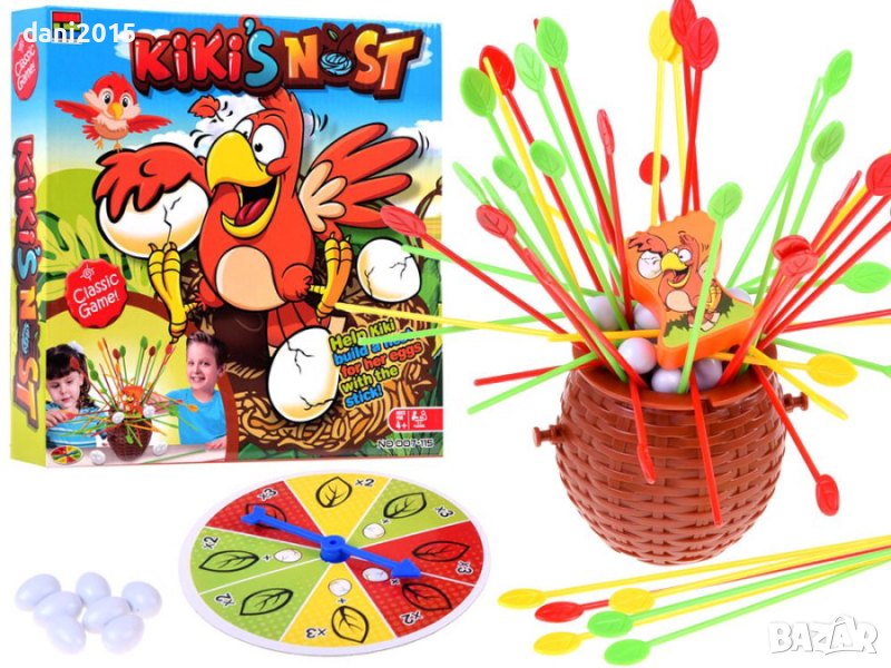 Настолна игра с кокошка и яйца, снимка 1