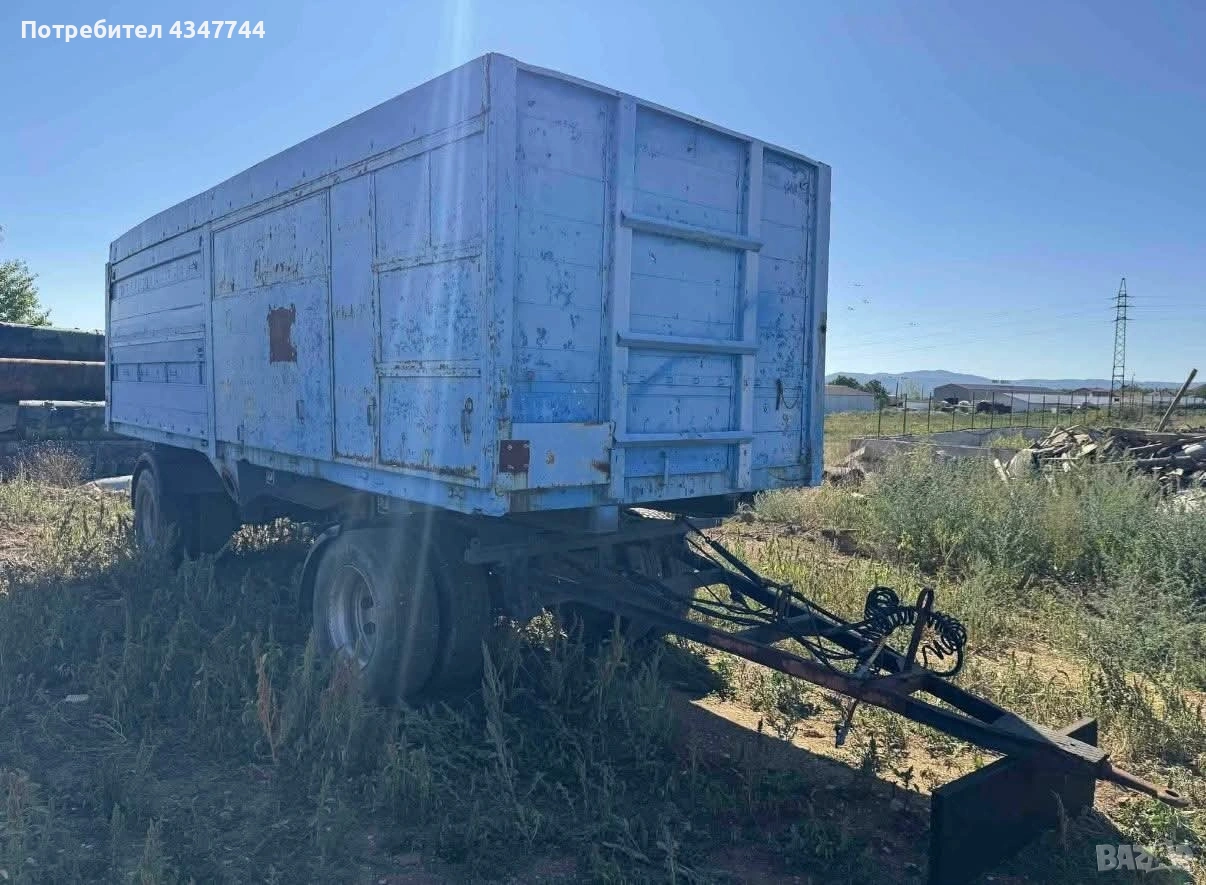 Самосвално ремарке 15 тонно. , снимка 1