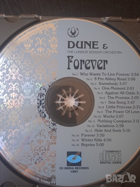 Dune & The London Session Orchestra – Forever And Ever - оригинален диск, снимка 1