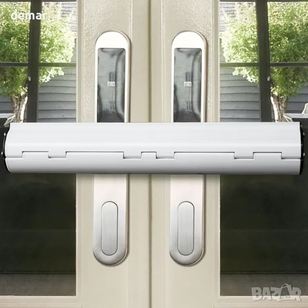 Брава за патио, за френски двойни врати с 2 дръжки, снимка 1