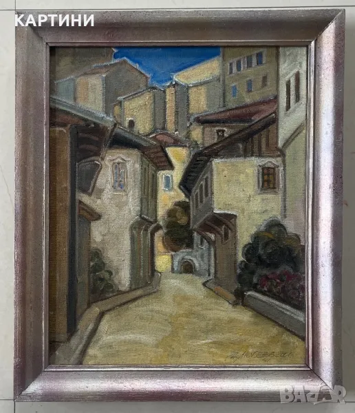 Димитрий Любенов - Леонардо майсторска картина 2001 г., снимка 1