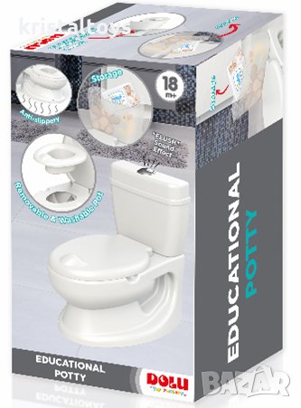 DOLU Гърне - тоалетна чиния с казанче със звуци 7051, снимка 1