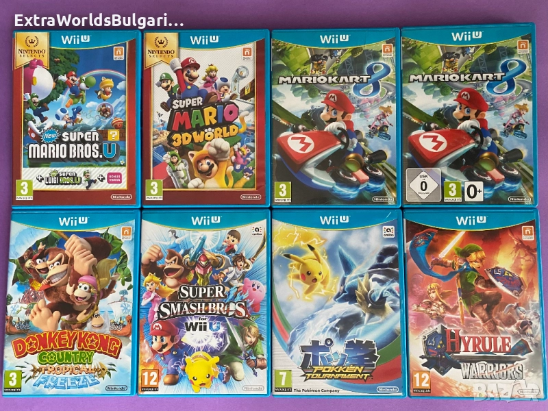 игри за Nintendo Wii U 49лв брой!, снимка 1